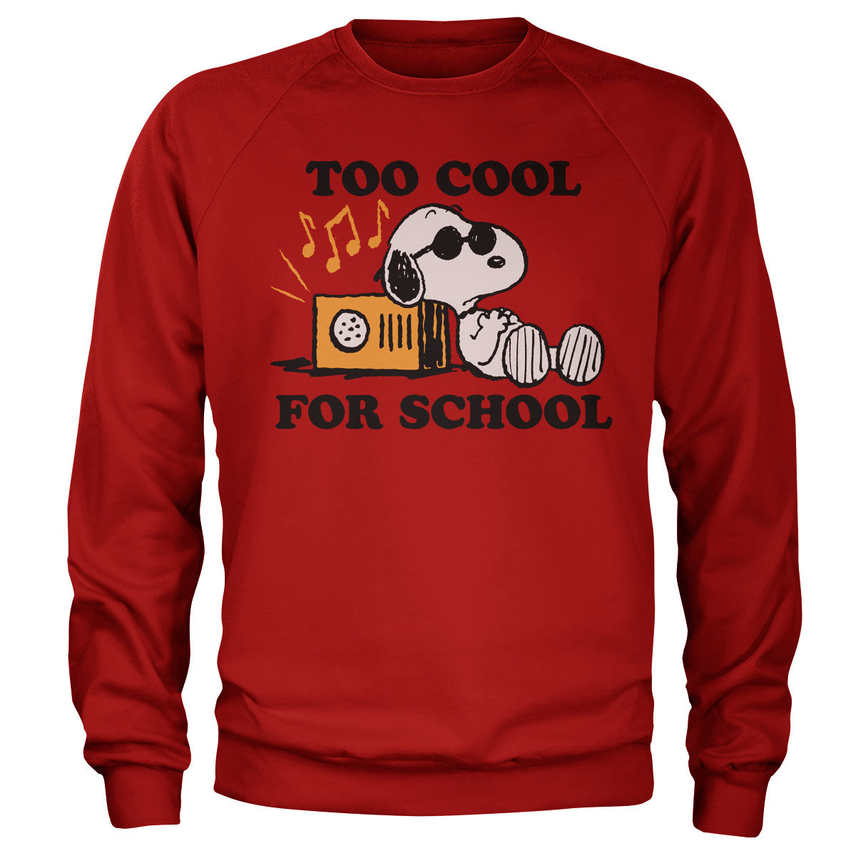 Snoopy - Too Cool For School Sweatshirt – Sweat