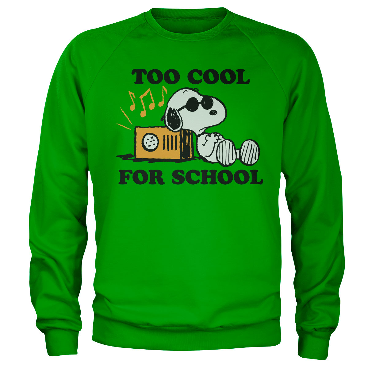 Snoopy - Too Cool For School Sweatshirt – Sweat