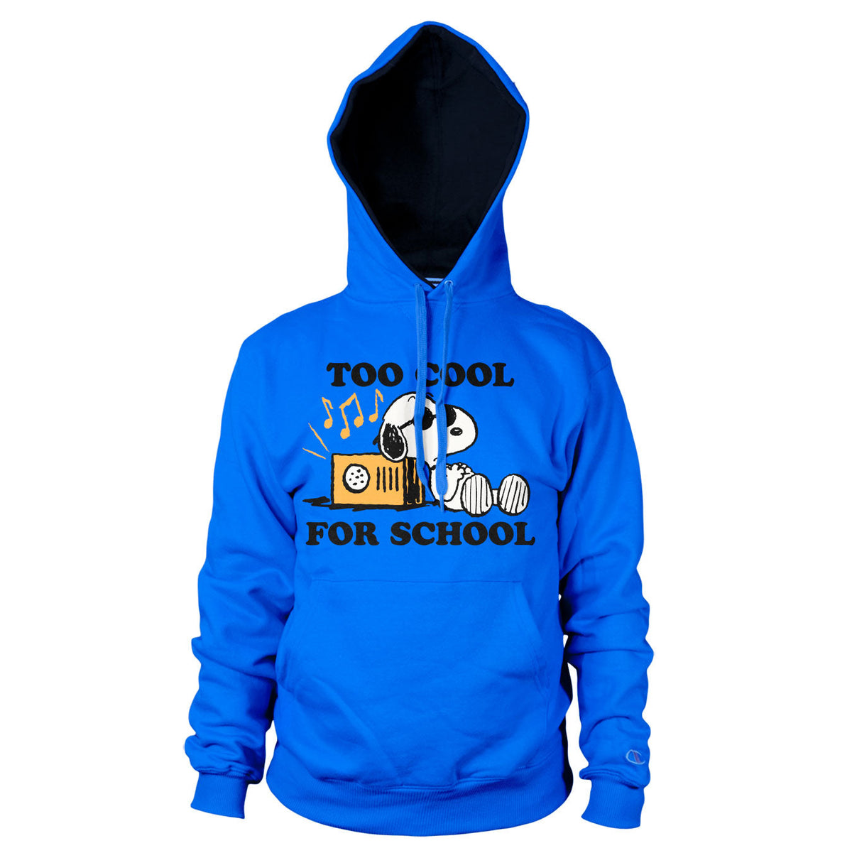 Snoopy - Too Cool For School Hoodie – Sweat à capuche