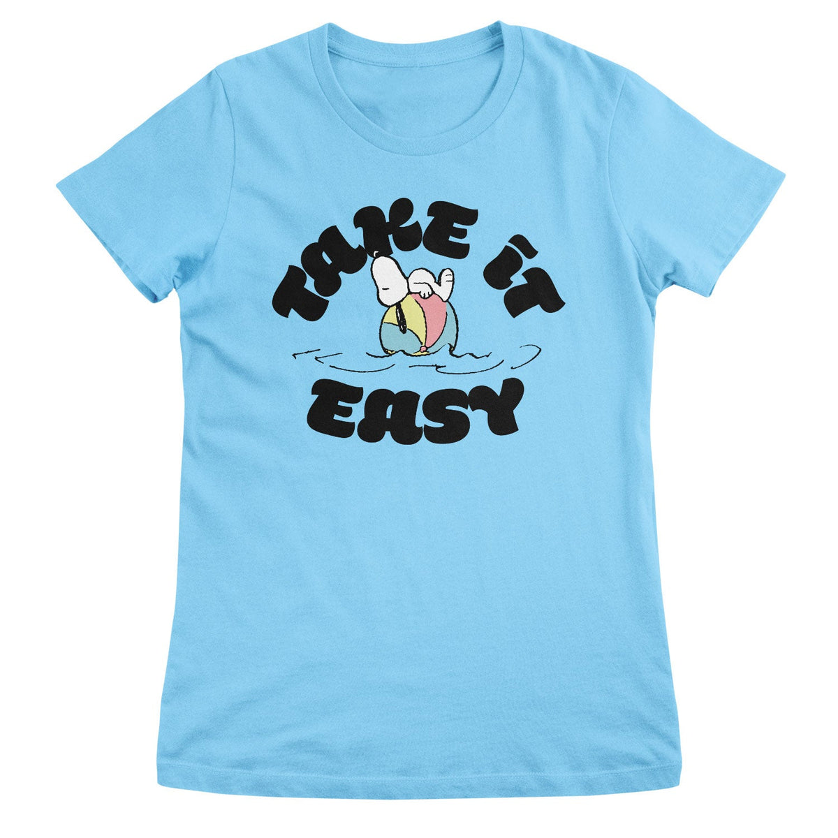Peanuts (Snoopy) - Take It Easy Girly Tee – T-shirt femme