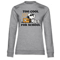 Snoopy - Too Cool For School Girly Sweatshirt – Sweat femme