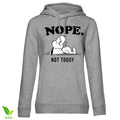 Snoopy - Nope. Not Today Girly Hoodie – Sweat à capuche femme