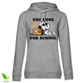 Snoopy - Too Cool For School Girly Hoodie – Sweat à capuche femme