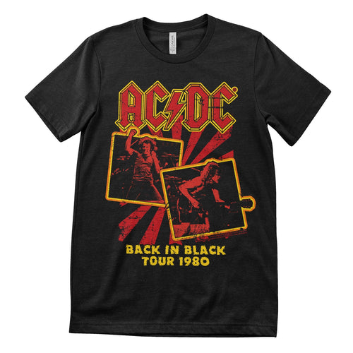 AC/DC - Back In Black Tour 1980 T-Shirt – T-shirt
