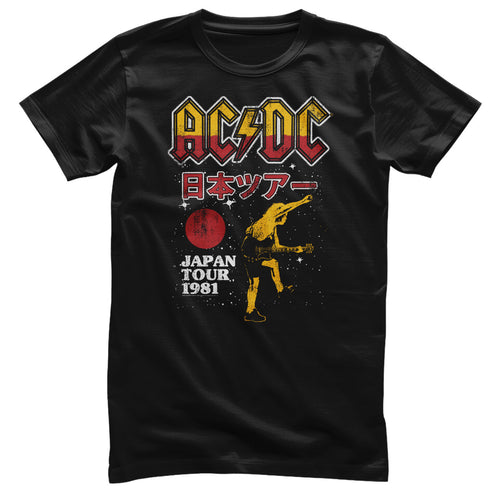 AC/DC Japan Tour 1981 T-Shirt – T-shirt