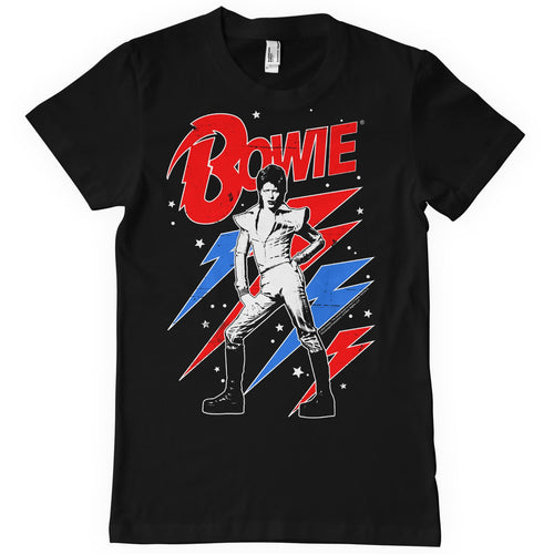 Bowie - Lightning Bolt T-Shirt – T-shirt