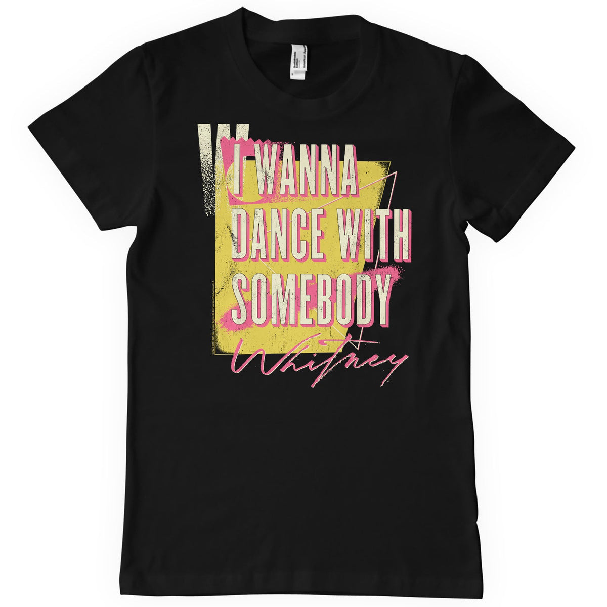 I Wanna Dance With Somebody Washed T-Shirt – T-shirt