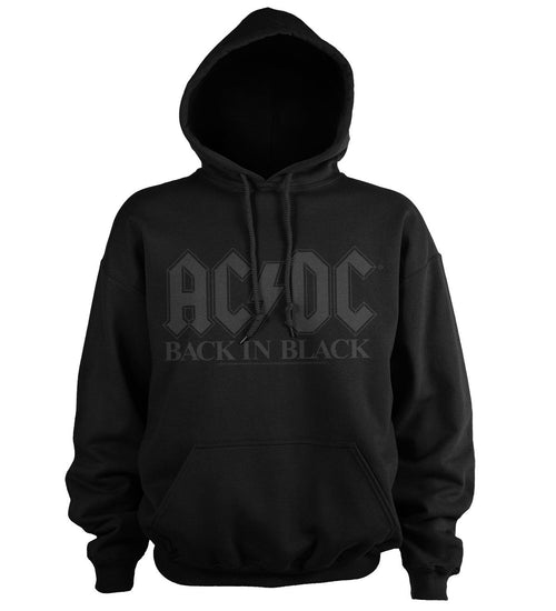 AC/DC Back In Black Hoodie – Sweat à capuche