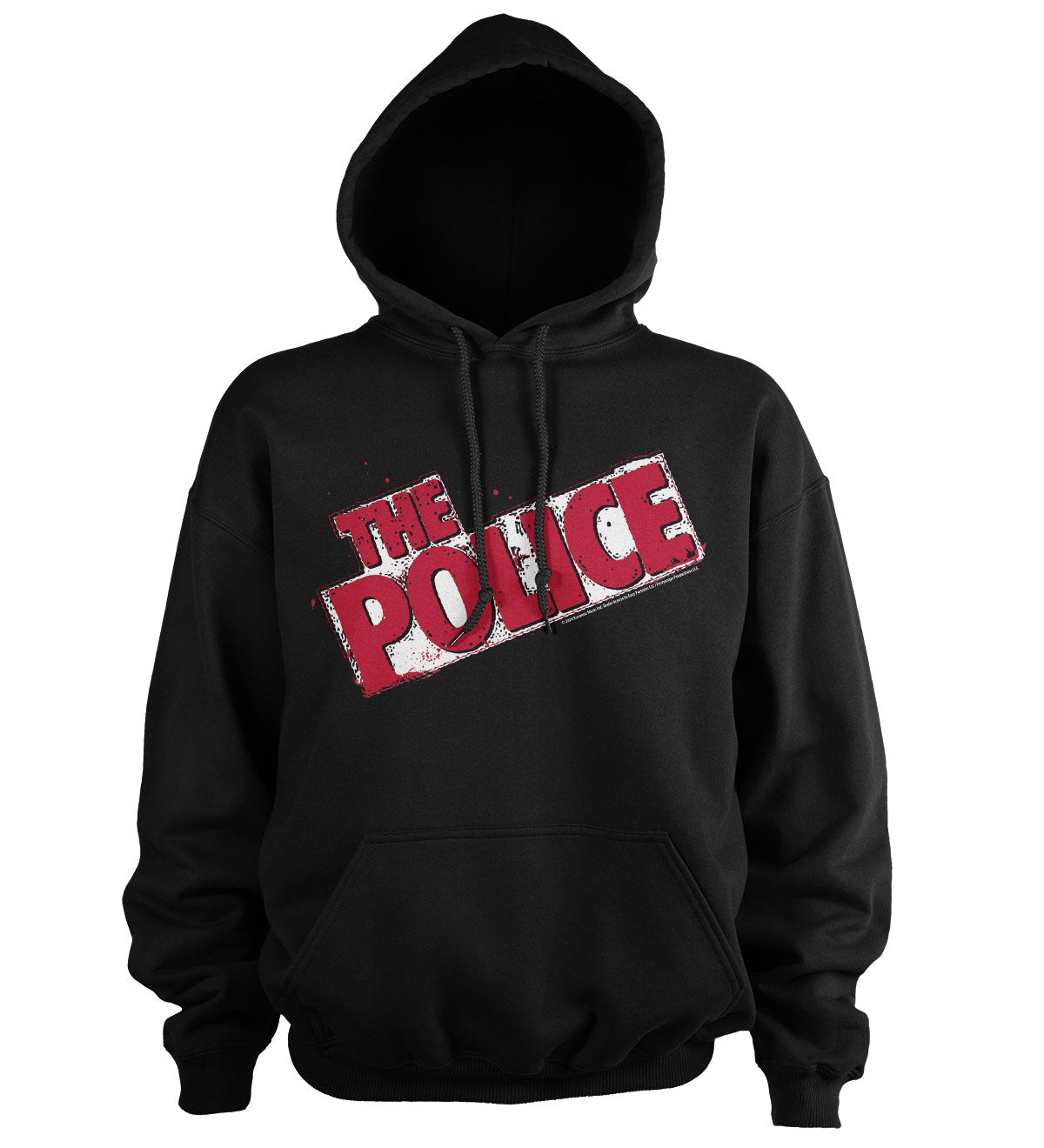 The Police Distressed Logo Hoodie – Sweat à capuche