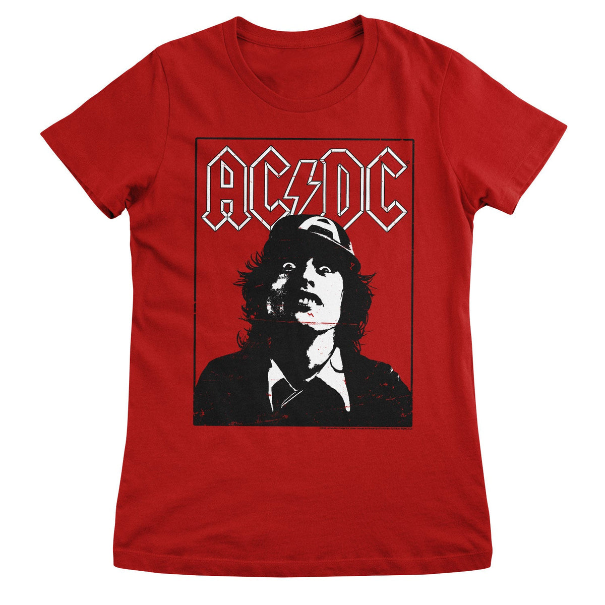 AC/DC - Lock Up Your Daughters Girly Tee – T-shirt femme