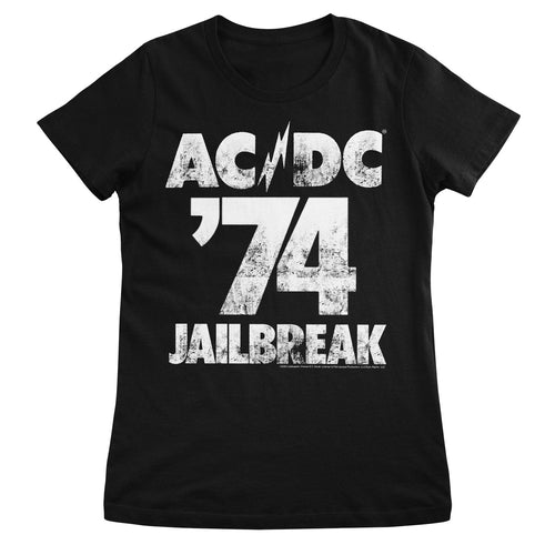 AC/DC ´74 Jailbreak Girly Tee – T-shirt femme