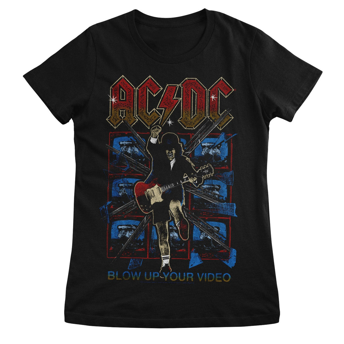 AC/DC - Blow Up Your  Video Girly Tee – T-shirt femme