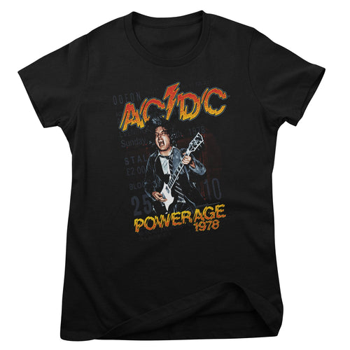 AC/DC - Powerage 1978 Girly Tee – T-shirt femme