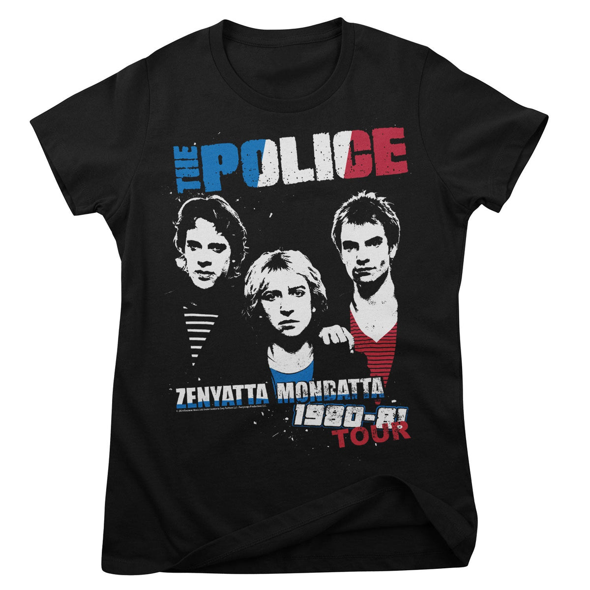 The Police - Zenyatta Mondatta Tour Girly Tee – T-shirt femme