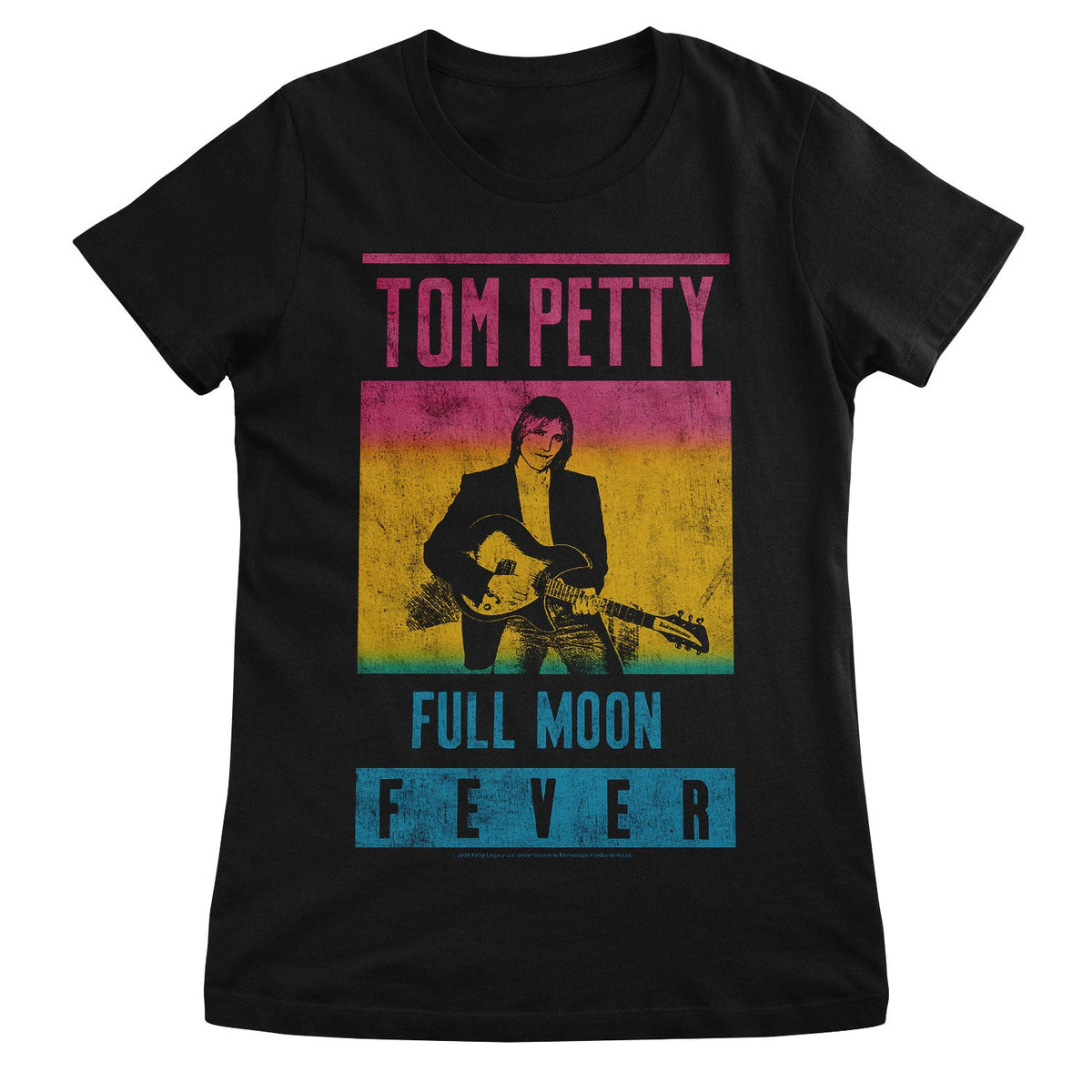 Tom Petty - Full Moon Fever Girly Tee – T-shirt femme