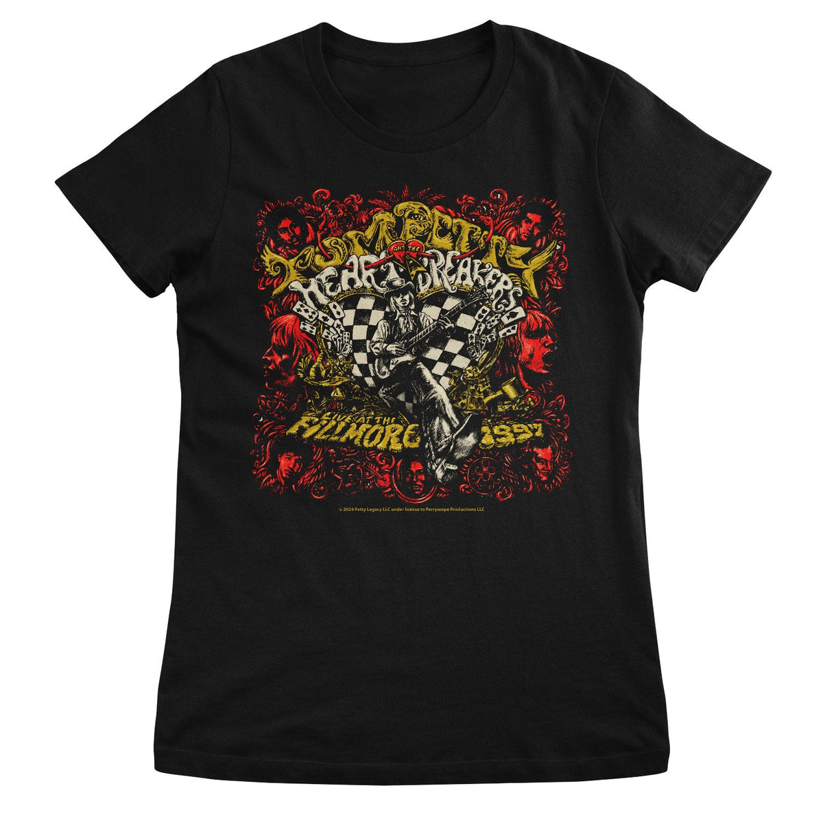 Top Petty - Live From The Filmore Girly Tee – T-shirt femme