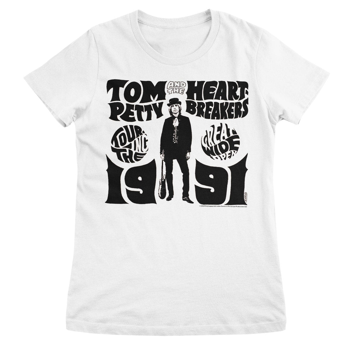 Tom Petty - Great Wide Open Girly Tee – T-shirt femme