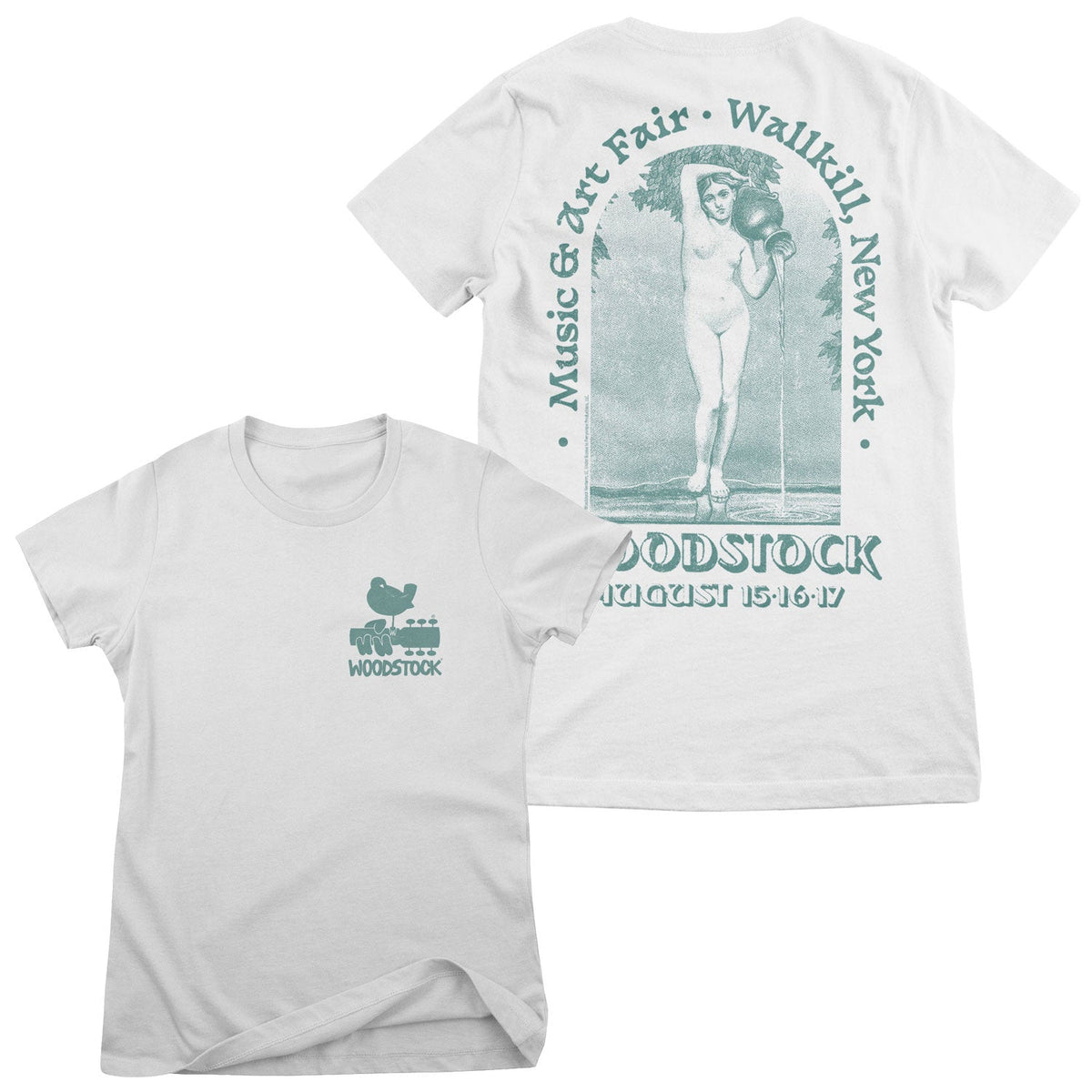 Woodstock Music & Art Fair Girly Tee – T-shirt femme