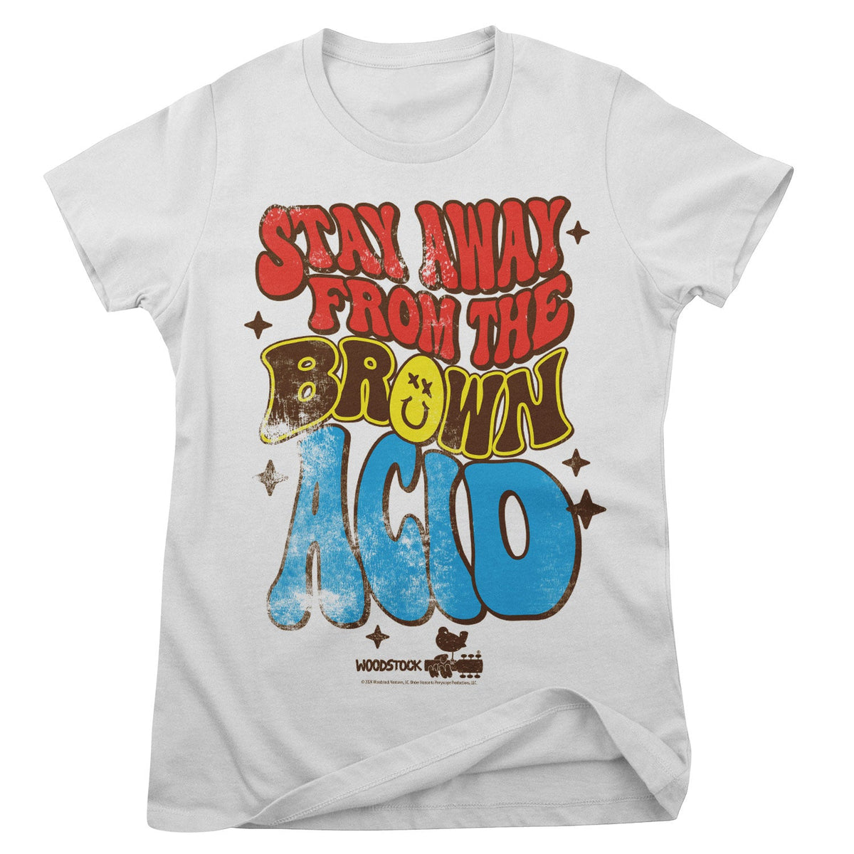 Stay Away From The Brown Acid Girly Tee – T-shirt femme