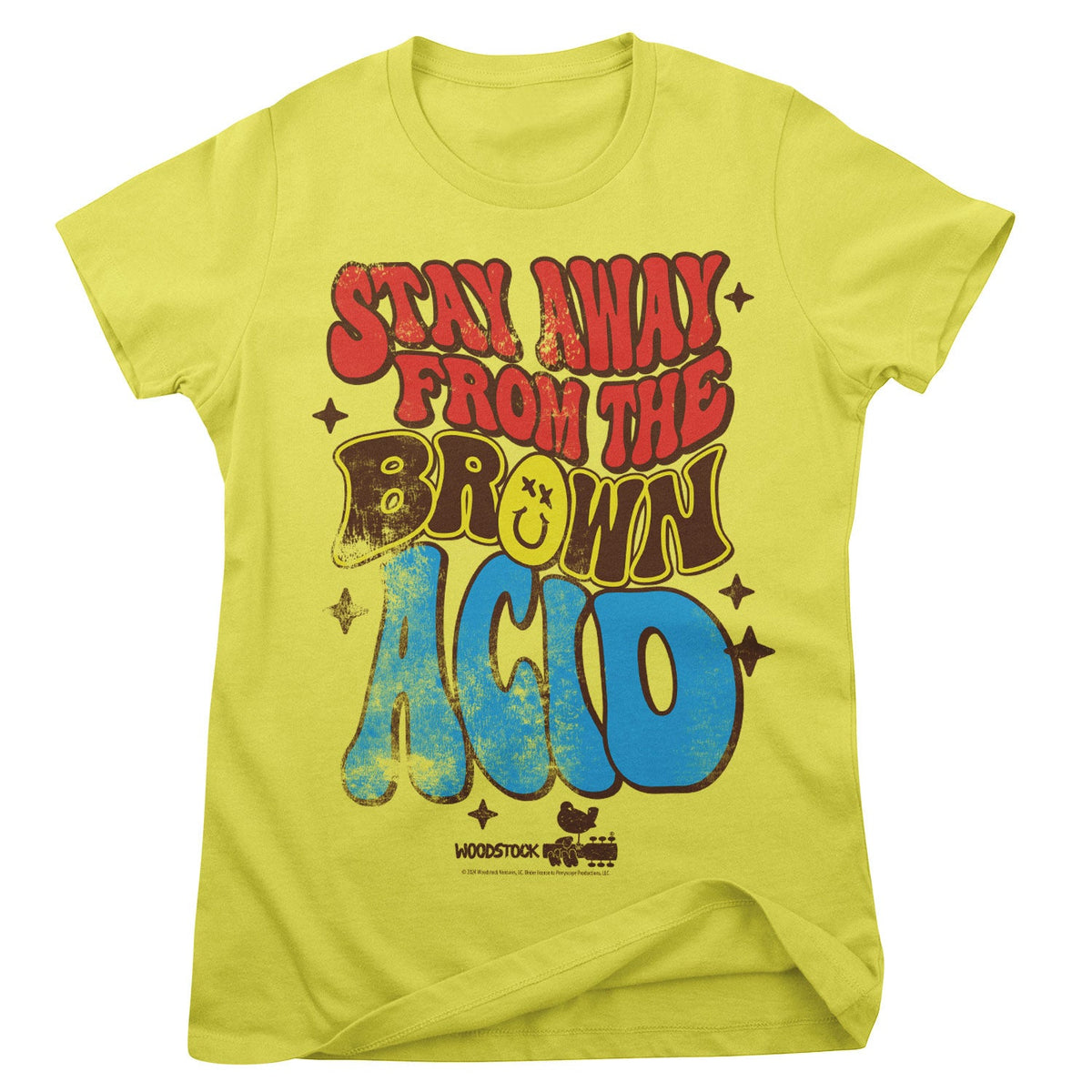 Stay Away From The Brown Acid Girly Tee – T-shirt femme