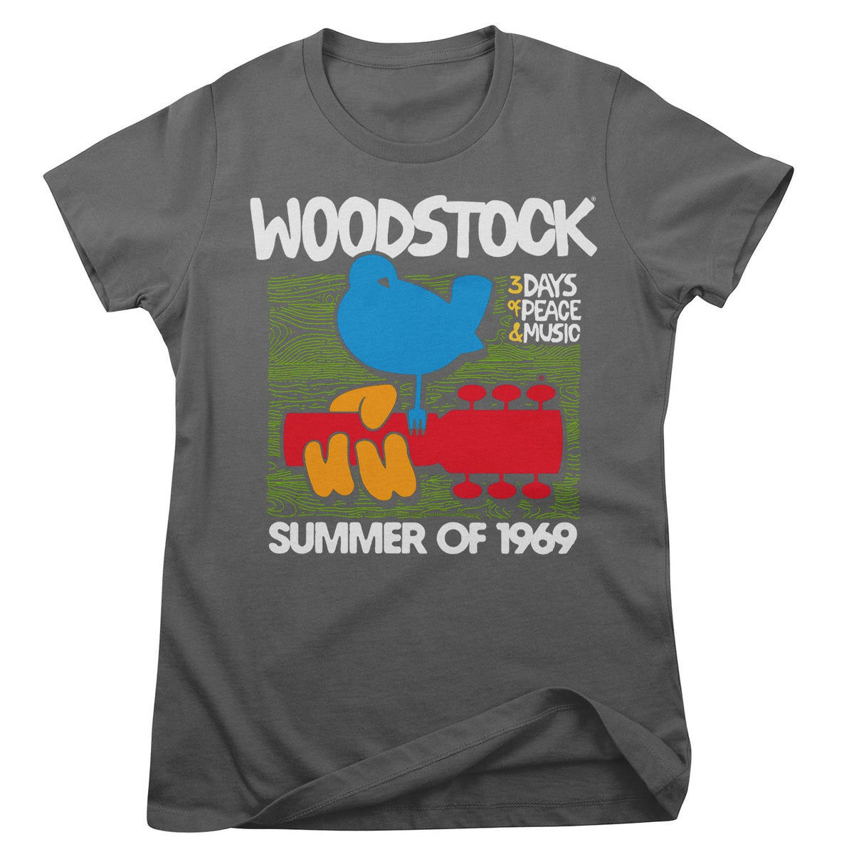 Woodstock - Summer Of 1969 Girly Tee – T-shirt femme