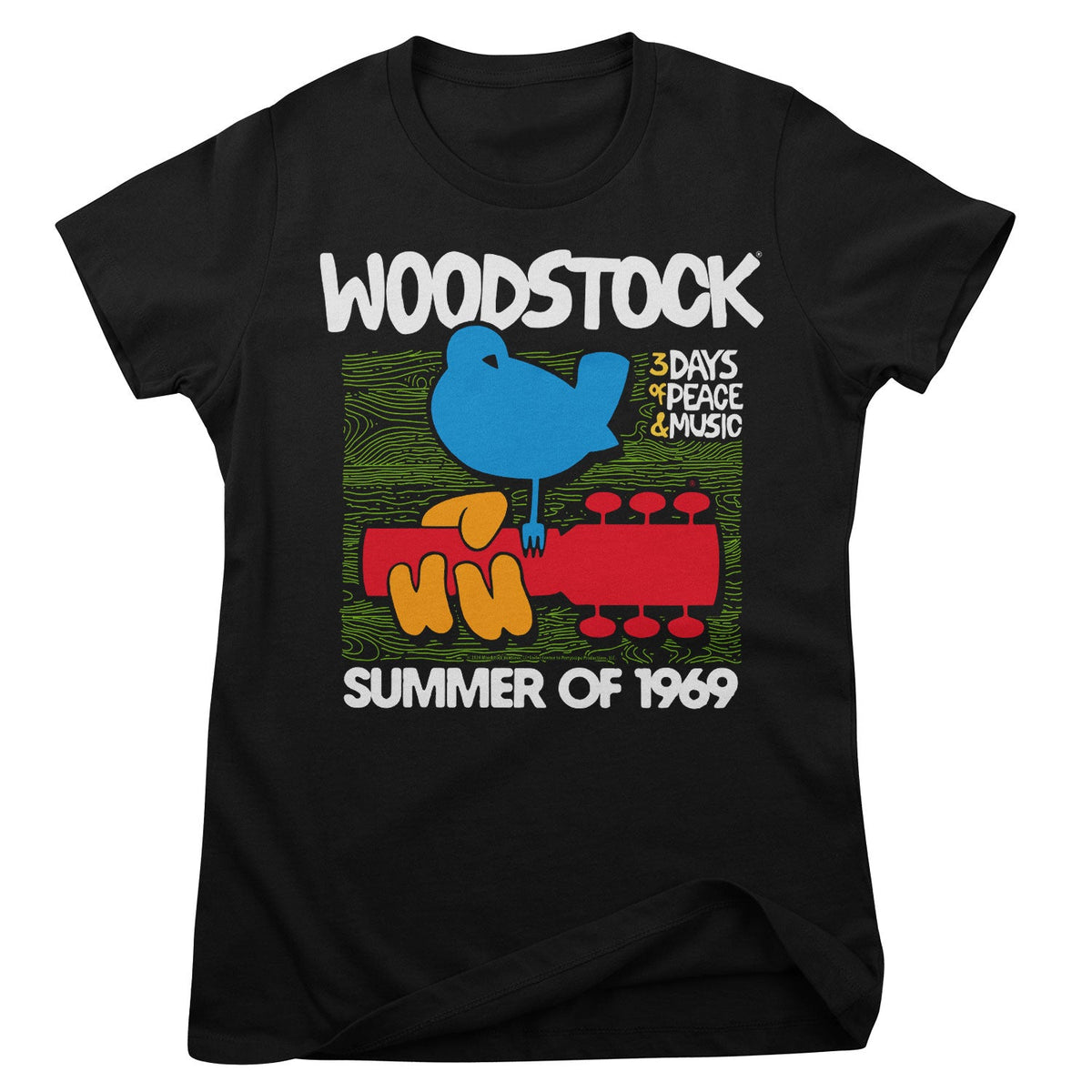 Woodstock - Summer Of 1969 Girly Tee – T-shirt femme
