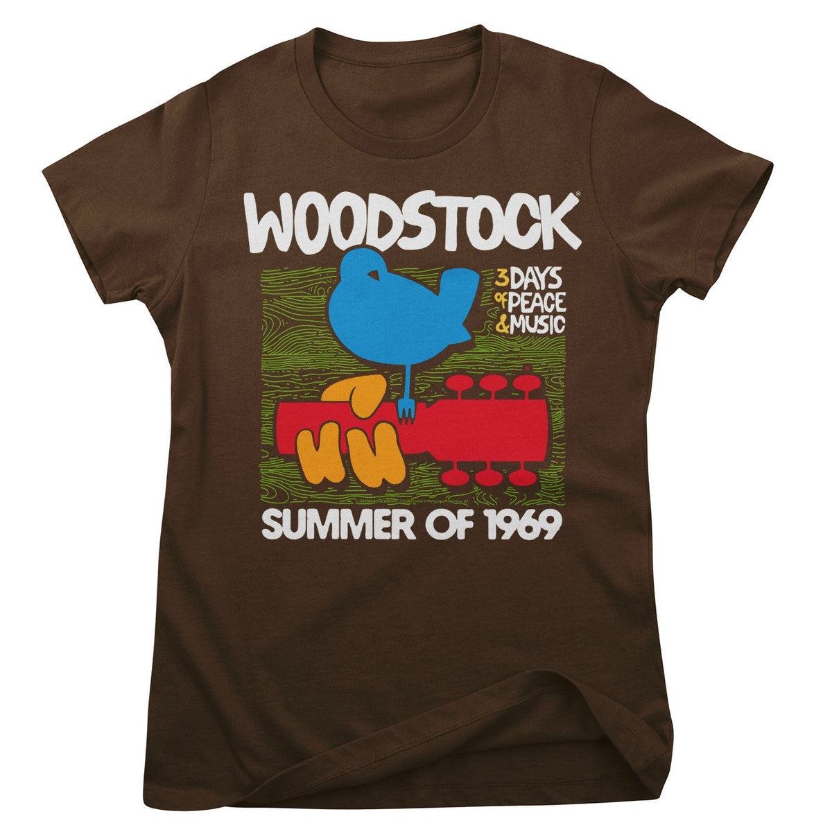 Woodstock - Summer Of 1969 Girly Tee – T-shirt femme