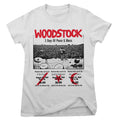 Woodstock - 3 Day Ticket Girly Tee – T-shirt femme