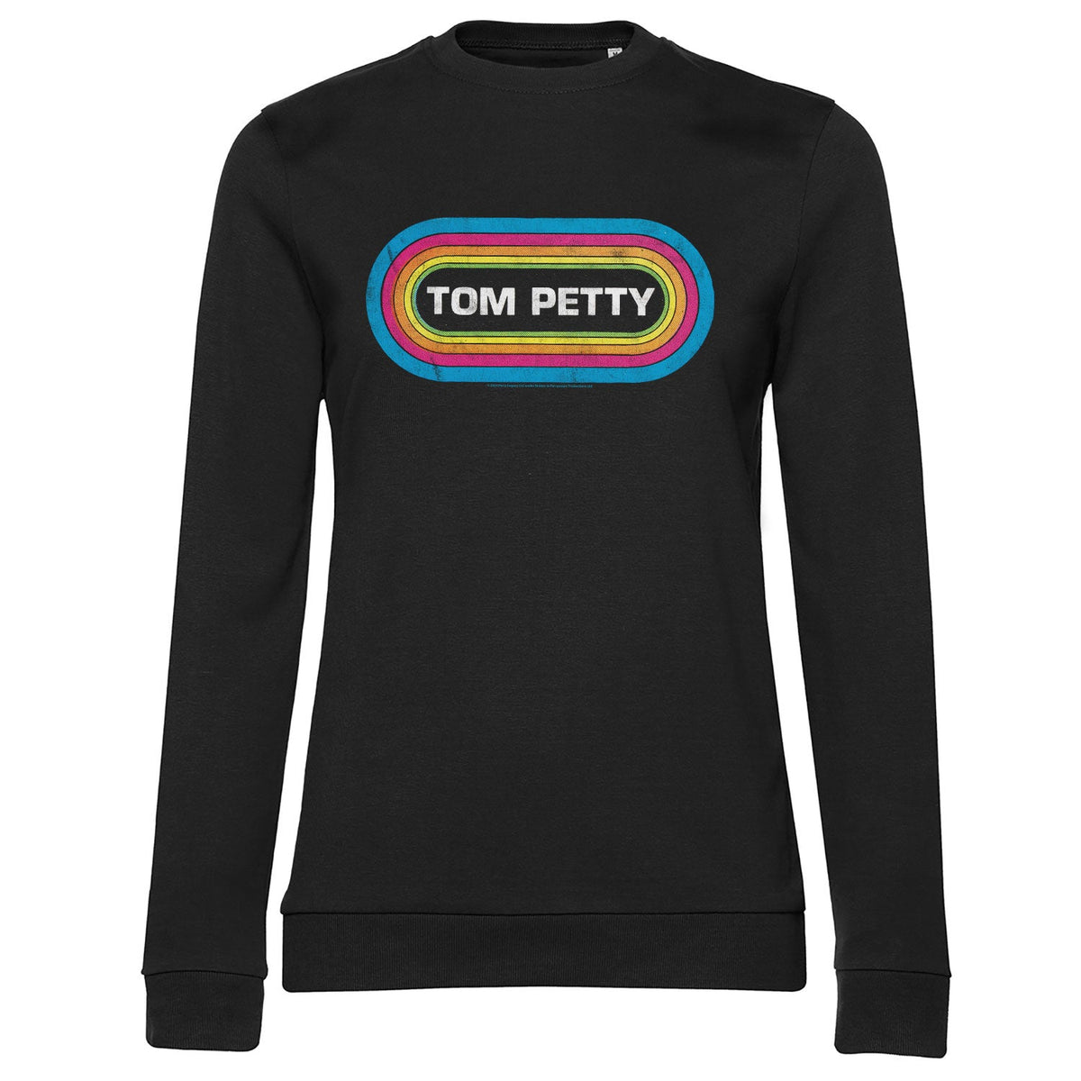 Tom Petty Retro Logo Girly Sweatshirt – Sweat femme