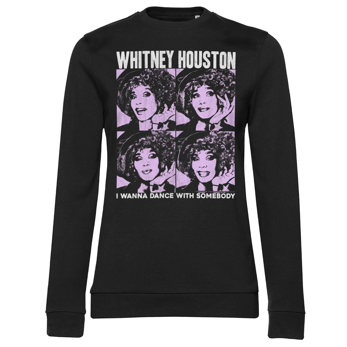 Whitney Houston Pop Art T-Shirt Girly Sweatshirt – Sweat femme