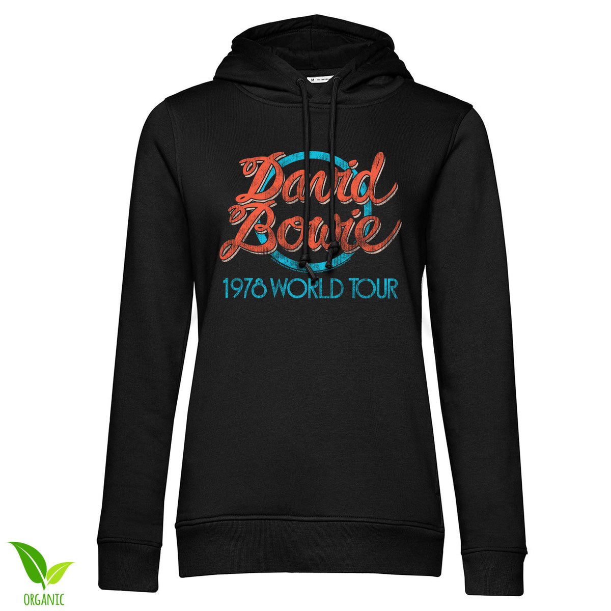 David Bowie 1978 World Tour Girly Hoodie – Sweat à capuche femme
