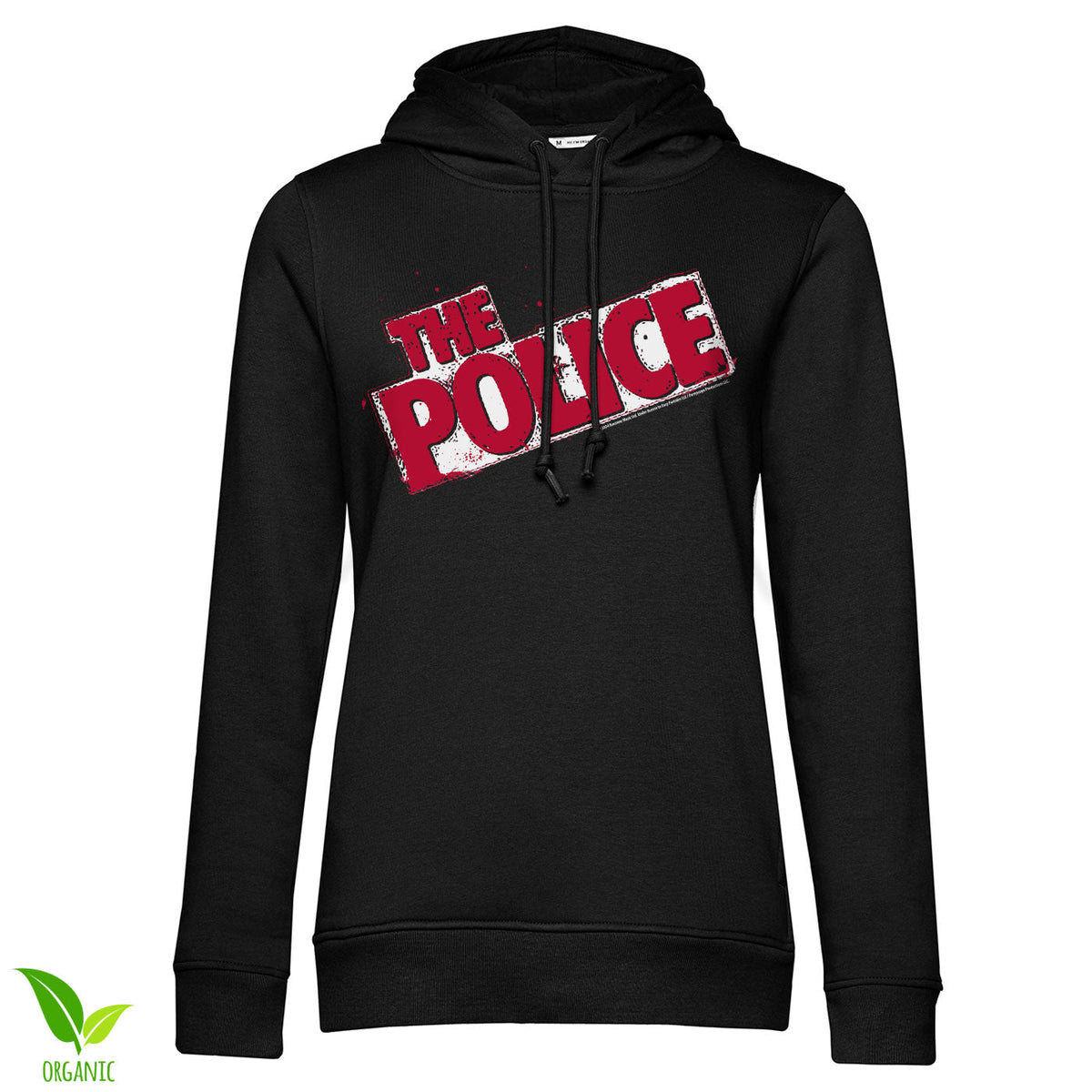 The Police Distressed Logo Girly Hoodie – Sweat à capuche femme