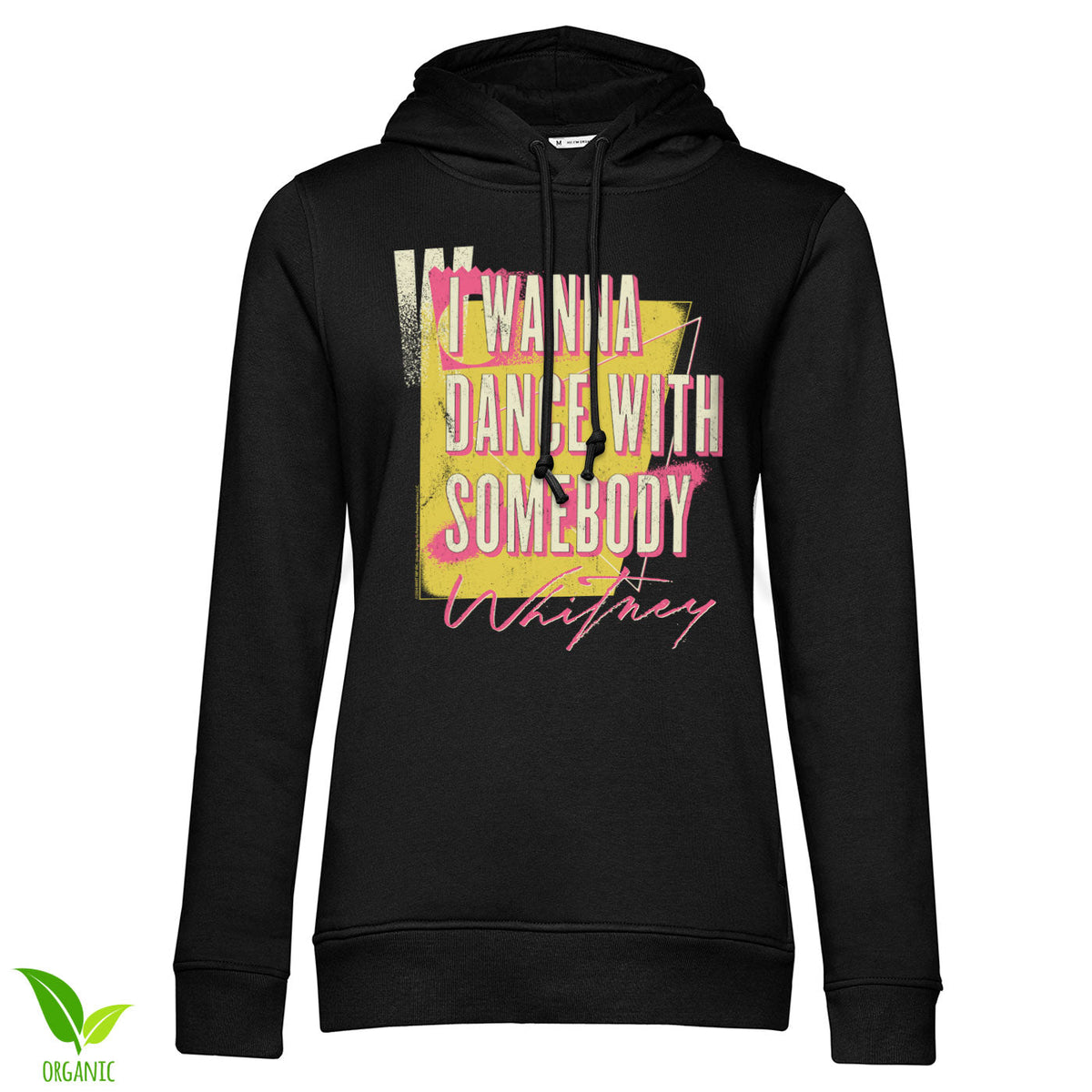 I Wanna Dance With Somebody Washed Girly Hoodie – Sweat à capuche femme