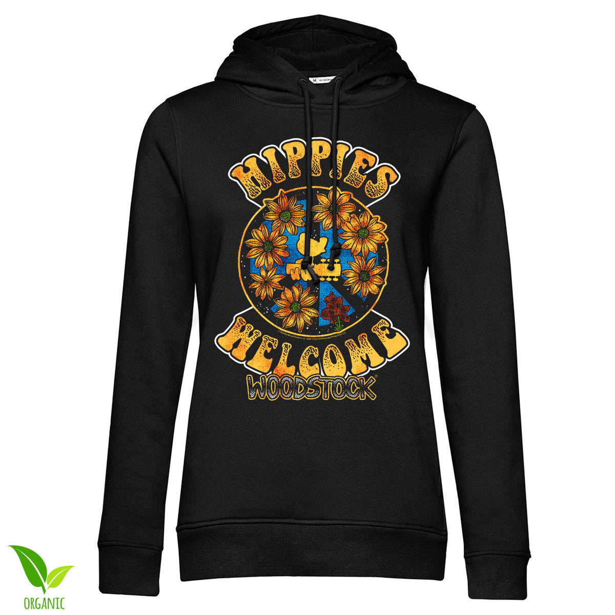 Hippies Welcome Girly Hoodie – Sweat à capuche femme