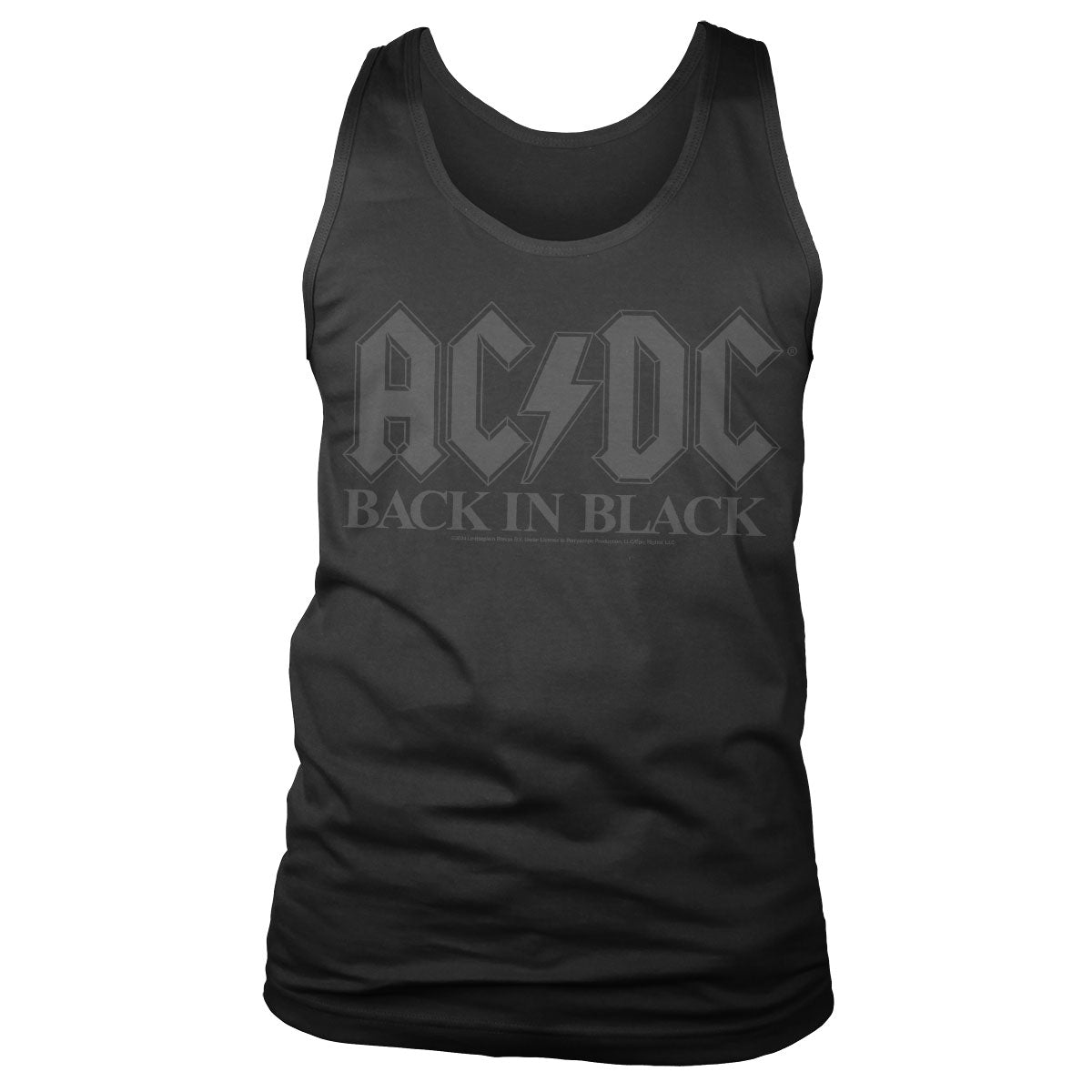 AC/DC Back In Black Tank Top – Débardeur