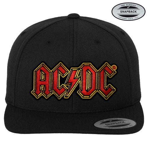 AC/DC Logo Snapback Cap – Casquette snapback