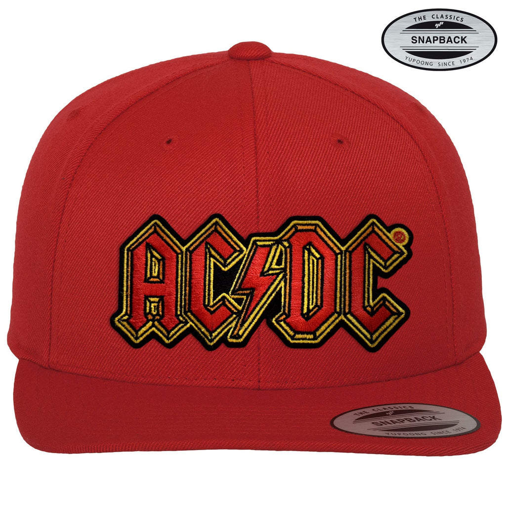 AC/DC Logo Snapback Cap – Casquette snapback