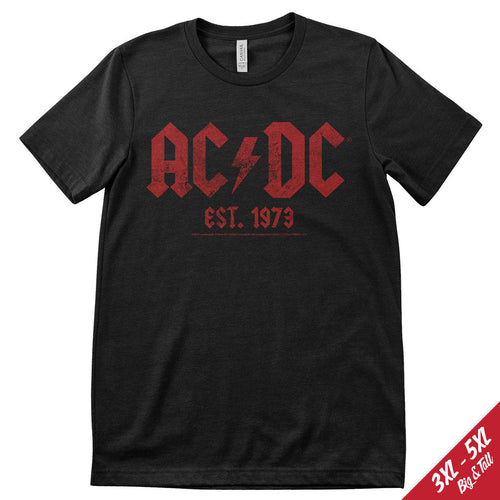 AC/DC Vintage 1979 Big & Tall T-Shirt – T-shirt grande taille