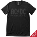 AC/DC Back In Black Big & Tall T-Shirt – T-shirt grande taille