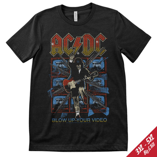 AC/DC - Blow Up Your  Video Big & Tall T-Shirt – T-shirt grande taille