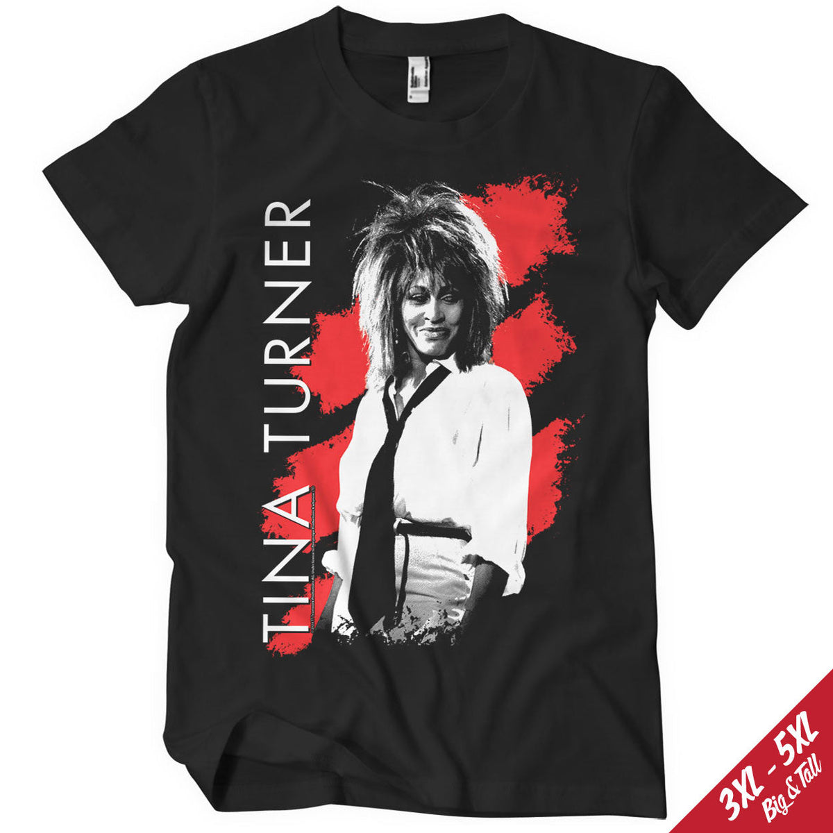 Tina Turner Tie Big & Tall T-Shirt – T-shirt grande taille