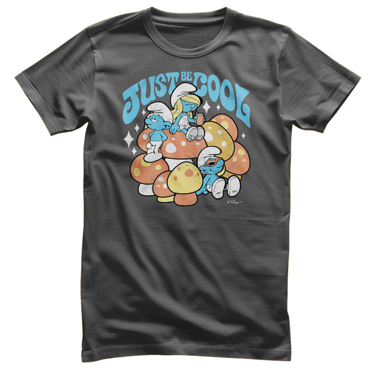 The Smurfs (Les Schtroumpfs) - Just Be Cool T-Shirt – T-shirt