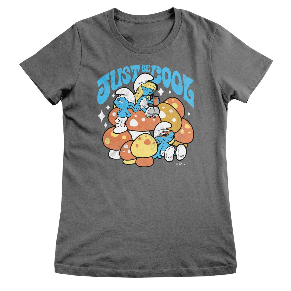 The Smurfs (Les Schtroumpfs) - Just Be Cool Girly Tee – T-shirt femme