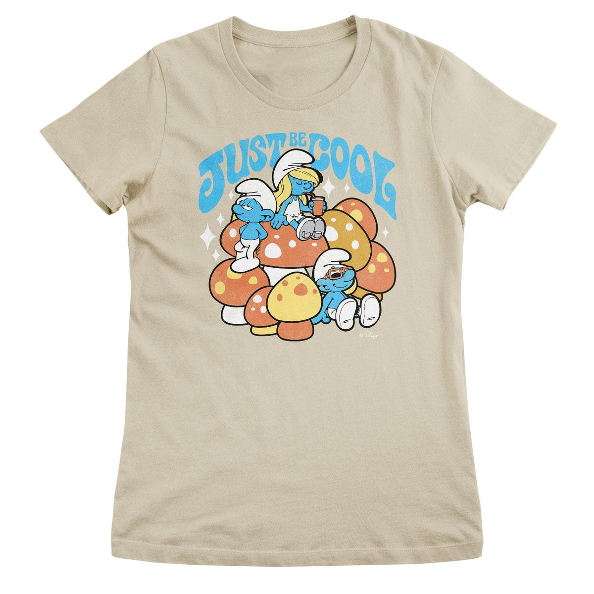 The Smurfs (Les Schtroumpfs) - Just Be Cool Girly Tee – T-shirt femme