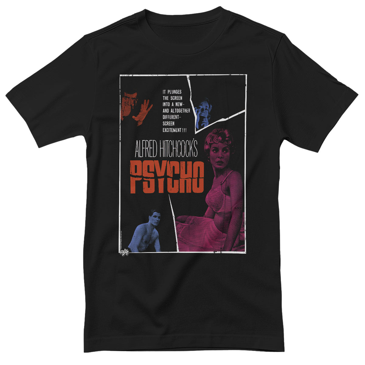 Alfred Hitchcock's PSYCHO Movie Poster T-Shirt – T-shirt