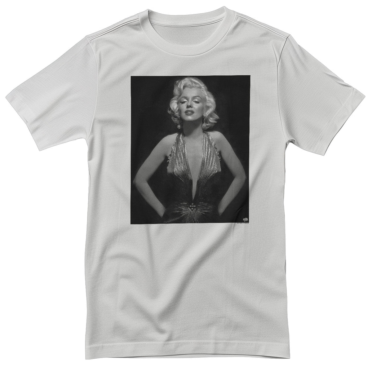 Marilyn Monroe - Fancy Low Cut  Portrait T-Shirt – T-shirt
