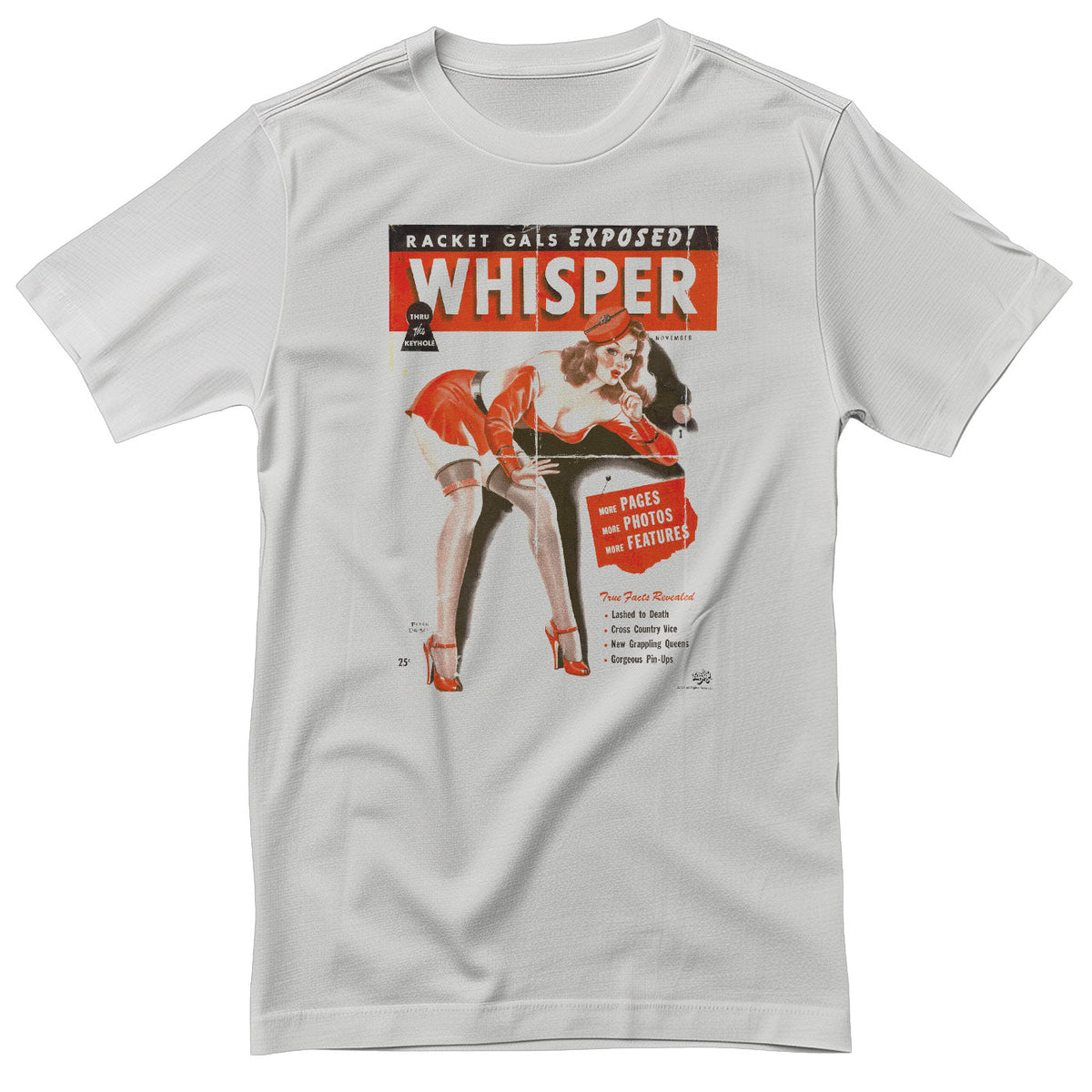 Wisper Magazine Exposed T-Shirt – T-shirt