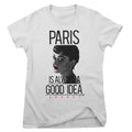 Audrey Hepburn - Paris Is Always A Good Idea Girly Tee – T-shirt femme