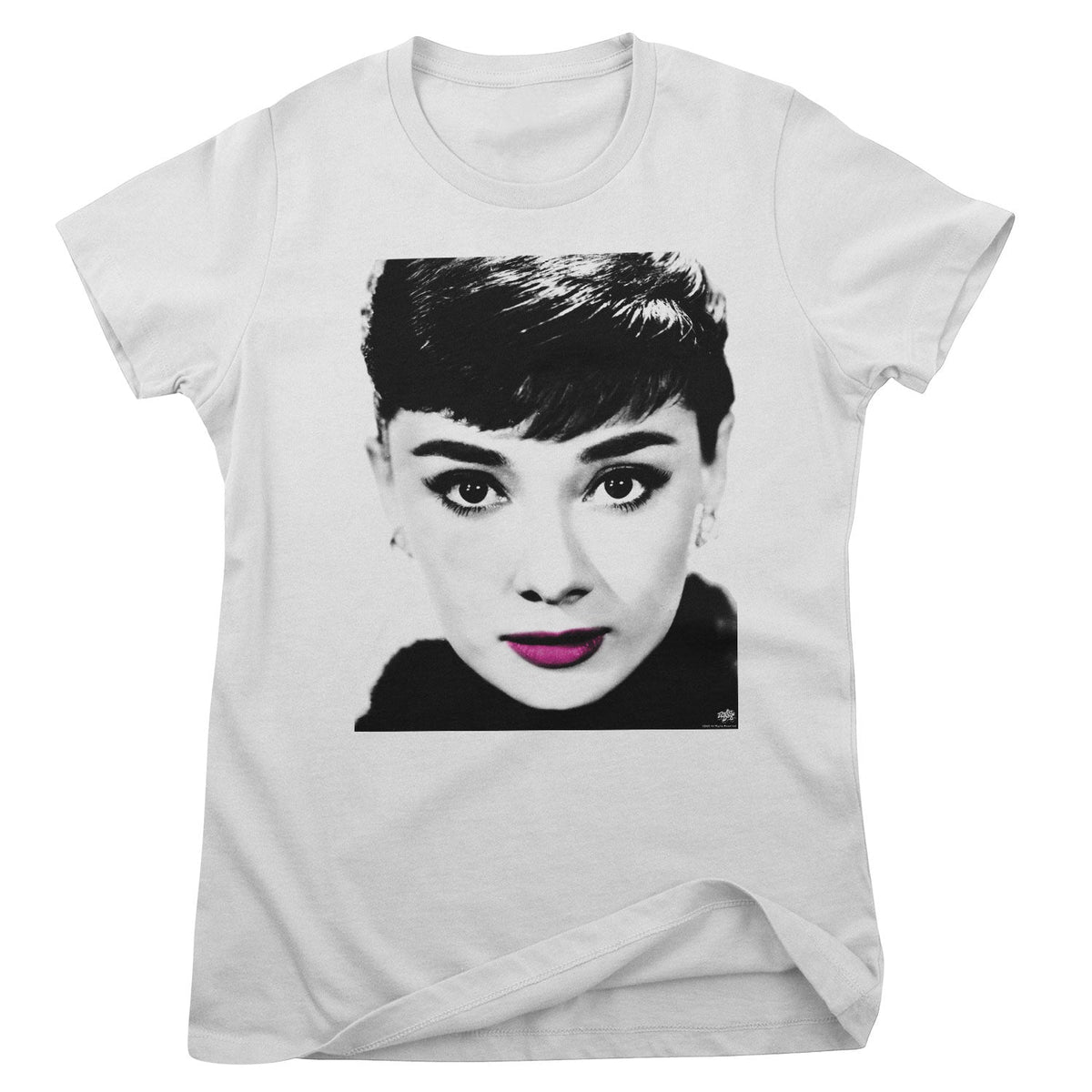 Audrey Hepburn Lipstick Girly Tee – T-shirt femme