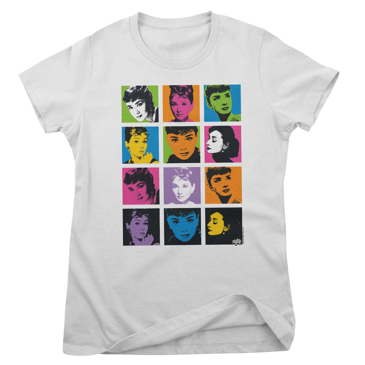 Audrey Hepburn Pop-Art Girly Tee – T-shirt femme